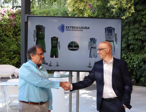 Extremadura New Energies será el patrocinador principal del Cáceres Ciudad del Baloncesto las próximas dos temporadas